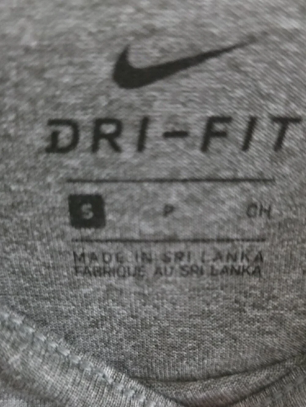 Nike Gray Dri-FIT Sleeveless Athletic Tank